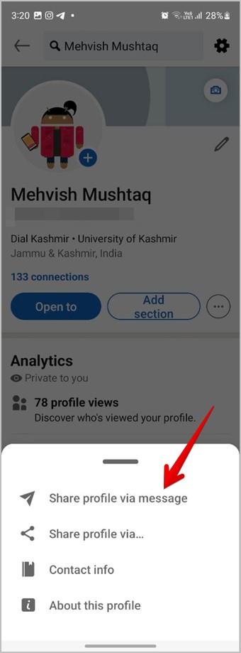 我的 LinkedIn 個人資料 URL 是什麼以及如何在行動裝置和 PC 上分享