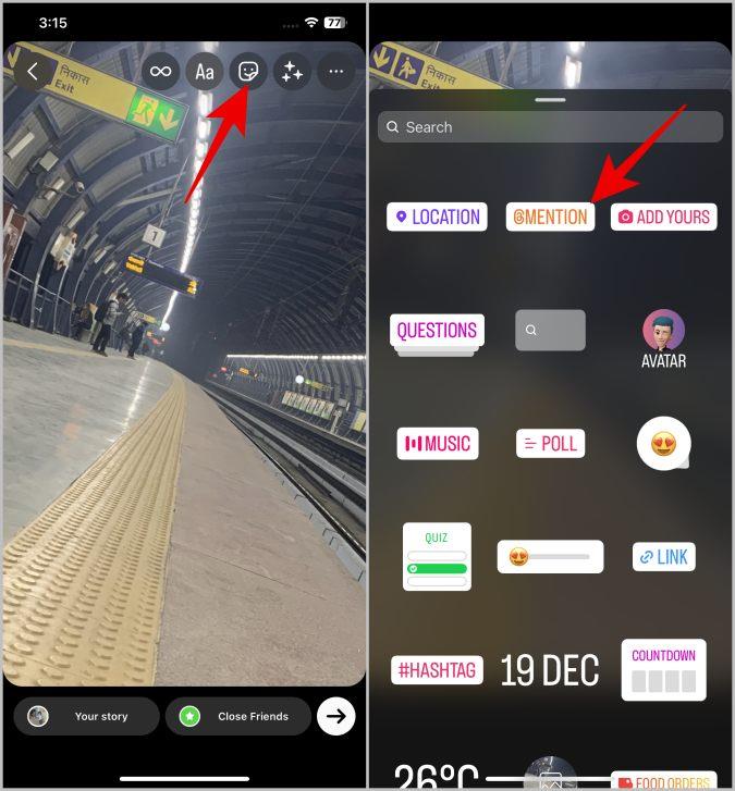 在 Instagram 故事中提及某人的 5 種方式