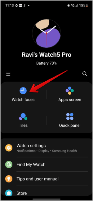 如何在三星 Galaxy Watch 上自訂錶盤