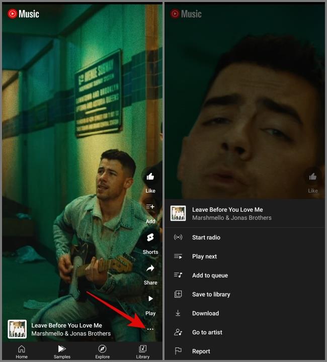 YouTube Music 上的符號和圖示有何意義