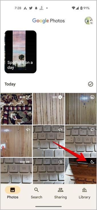 Google 照片上的各種符號和圖示有何意義