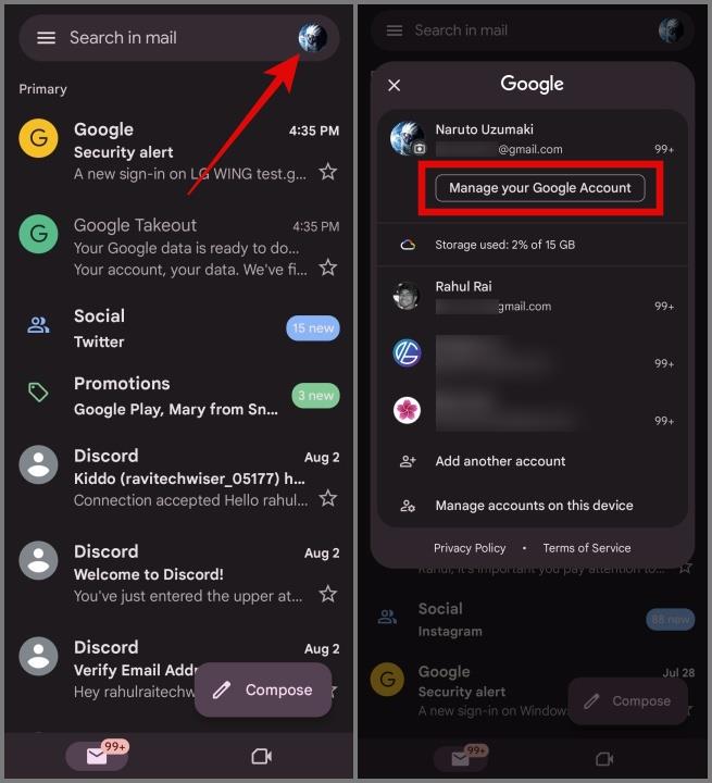 如何永久刪除您的 Gmail 帳戶