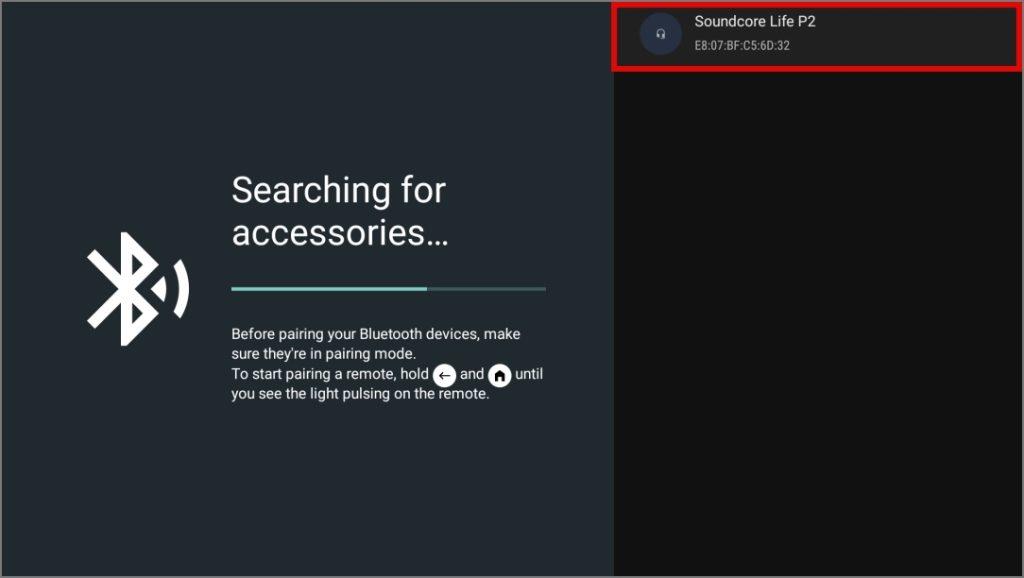 如何將藍牙音訊裝置與 Google TV 連接