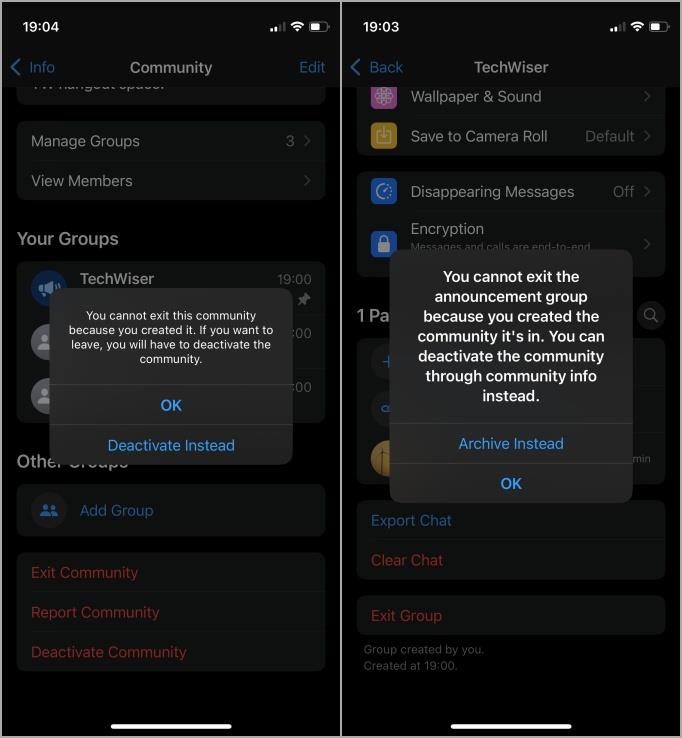 WhatsApp 群組與社群：它們有何不同