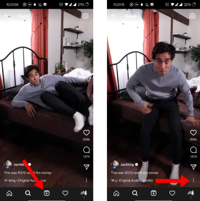 如何使用 Remix 在 Instagram Reels 上製作 TikTok 風格二重奏