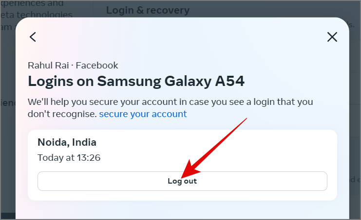 如何在所有裝置上登出 Facebook