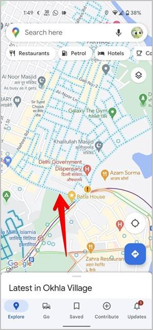 Google 地圖中的各種圖示和符號有何意義