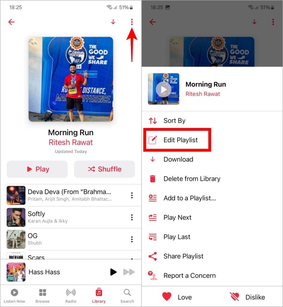 如何更改 Apple Music 上的播放清單封面