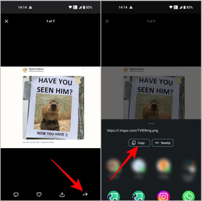 如何在電腦和手機上取得 Imgur 鏈接
