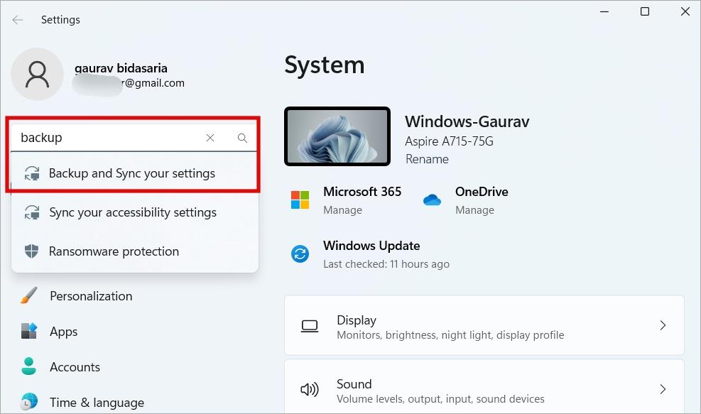 如何在重新安裝之前將 Windows 11 備份到雲