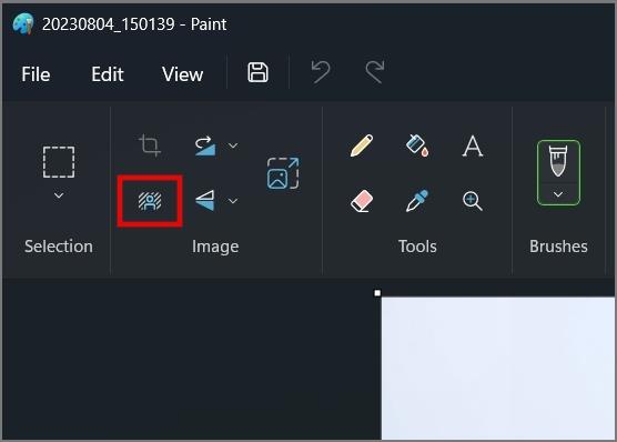 如何在 Paint 和 Paint 3D 中使背景透明