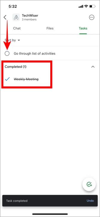 如何在行動裝置上的 Google Chat 中建立空間
