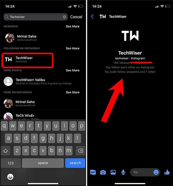 如何在沒有 Instagram 應用程式的情況下在 Instagram 上發送訊息