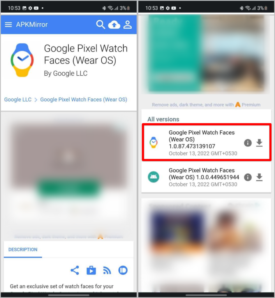 如何在 Samsung Galaxy Watch 上取得 Pixel Watch 的錶盤