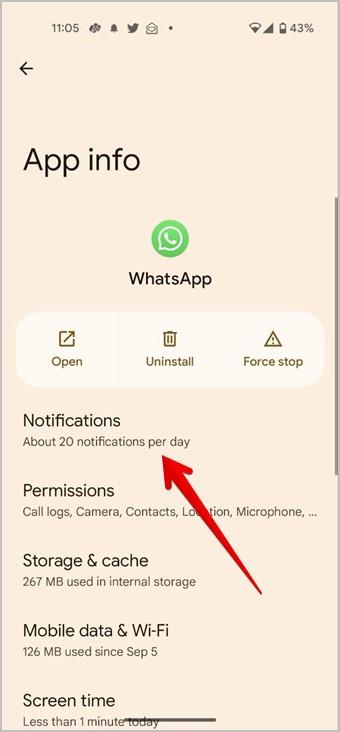 如何在鎖定畫面和主畫面上取得 WhatsApp 通知