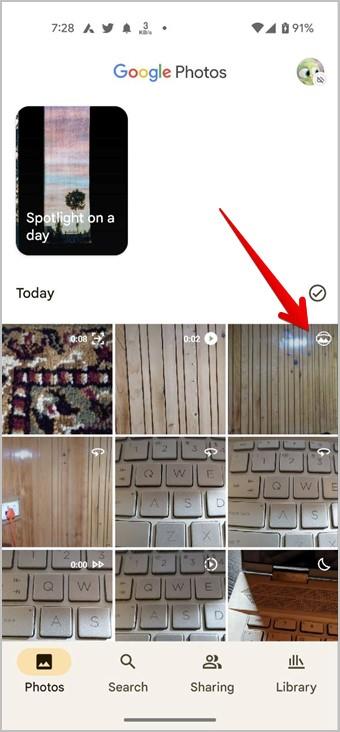 Google 照片上的各種符號和圖示有何意義
