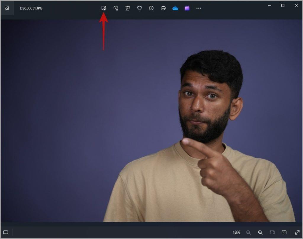 如何在 Windows 照片應用程式中使背景透明