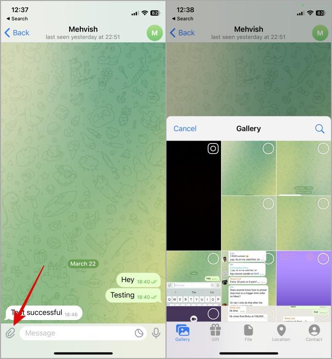 Telegram 圖示和符號及其意義