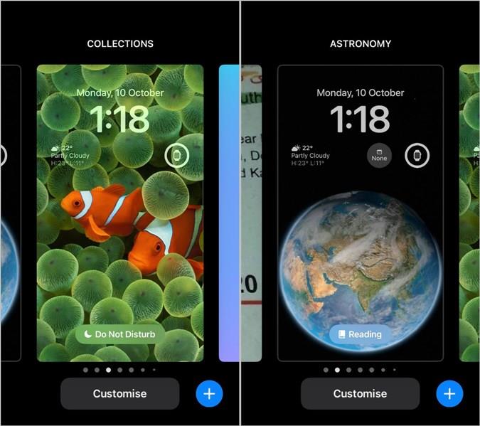 如何在 iPhone 上使用鎖定螢幕的對焦模式 (iOS 16)