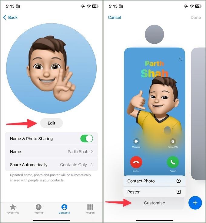 8 個修復聯絡人海報在 iPhone 上不起作用的問題