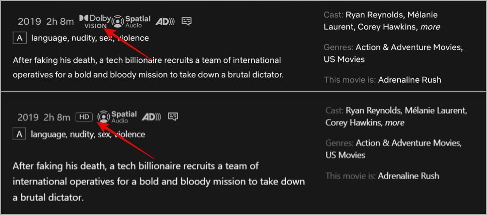 如何判斷 Netflix 是否以 4K 串流媒體播放（桌上型電腦和電視）