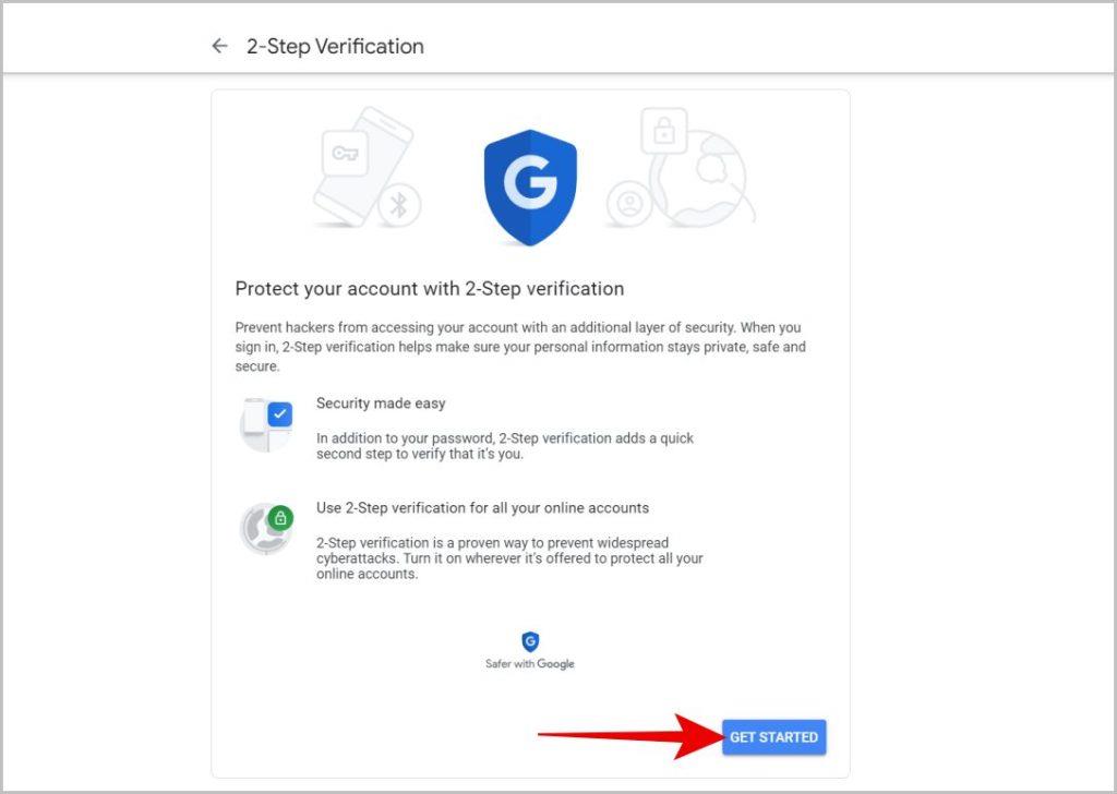 如何在 Gmail/Google 上啟用雙重認證
