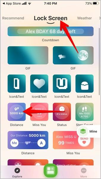 如何在 iPhone 上新增距離小工具