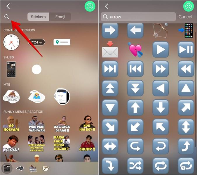 如何在 WhatsApp 照片中新增箭頭或圓圈