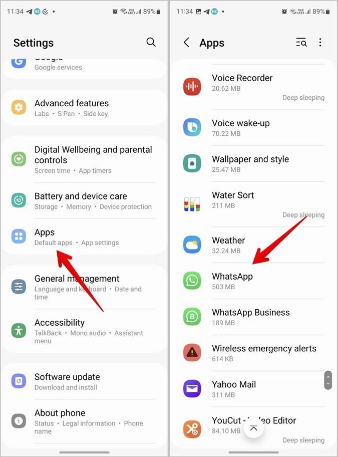 如何在鎖定畫面和主畫面上取得 WhatsApp 通知