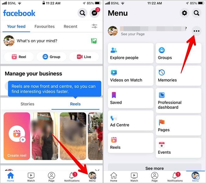 如何在 Facebook 頁面和個人資料之間切換，反之亦然