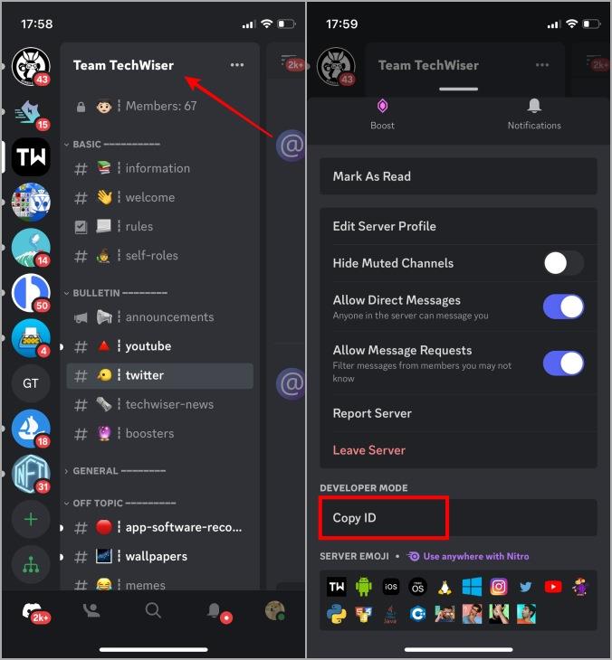 如何複製 Discord 設定檔、頻道、伺服器、訊息 ID 和鏈接