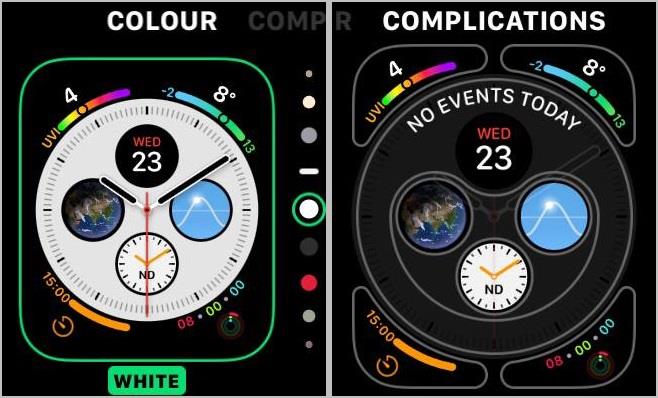 如何從 Apple Watch 錶盤新增、編輯或刪除複雜功能