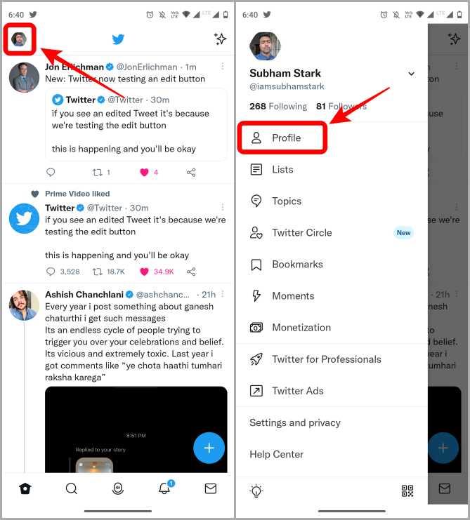 如何在 Android 和 iOS 上的 Twitter 上設定提示