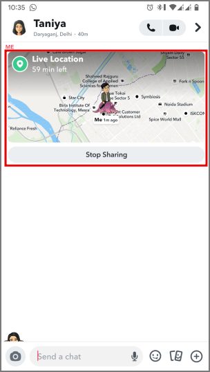 如何在 Snapchat 上使用 Snap 地圖