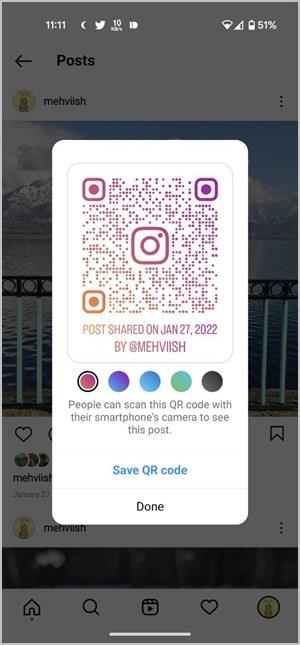 如何為 Instagram 個人資料、捲軸和貼文建立二維碼