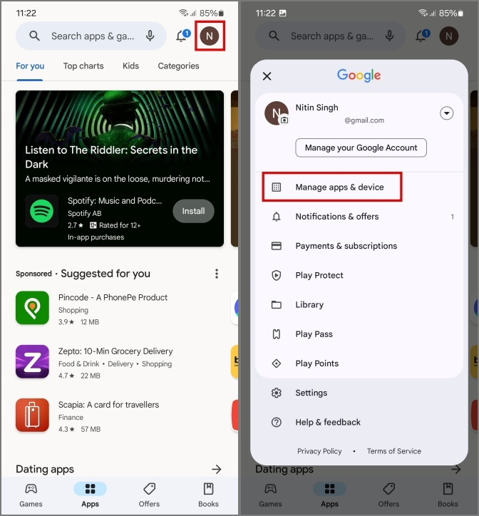 Android 上 1 分鐘後 YouTube 緩衝的 12 個修復