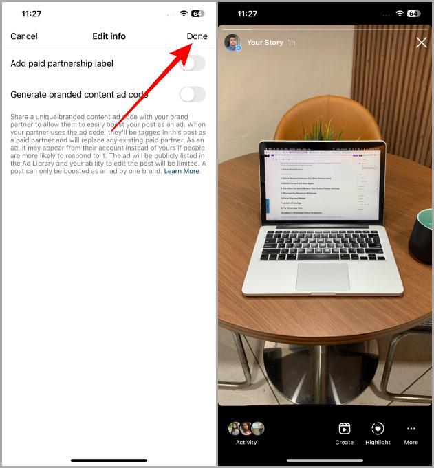如何在 Instagram 貼文、捲軸和故事上添加付費合作夥伴標籤