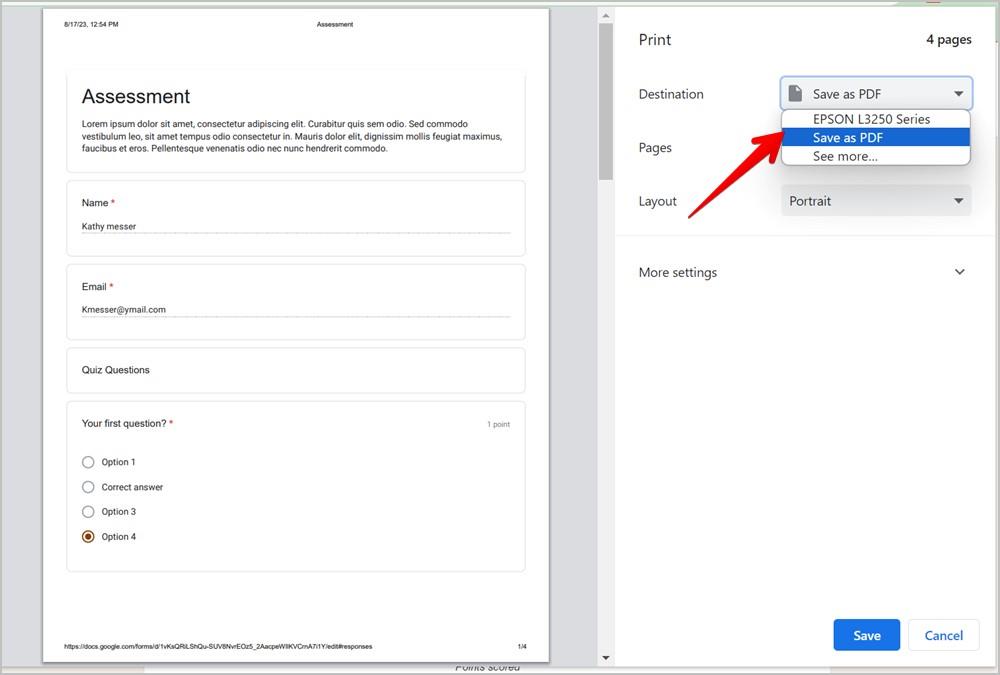 免費下載 PDF 格式的 Google 表單回覆的 5 種方法