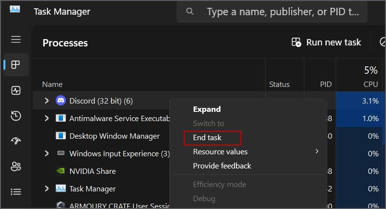 11 修正 Windows 11 中 Discord 的「無路由」錯誤
