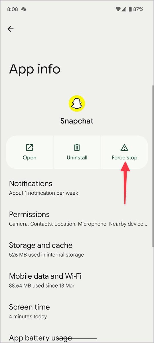 Snapchat 麥克風無法運作的 10 個修復