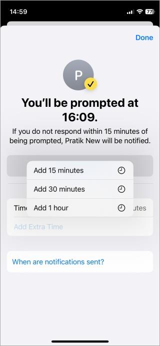 如何使用 iPhone 上的簽到安全功能：指南