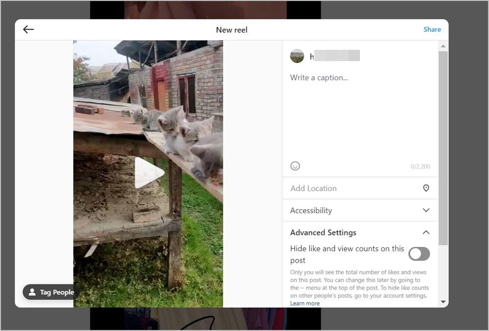 如何從圖庫和 PC 將 Reels 上傳到 Instagram