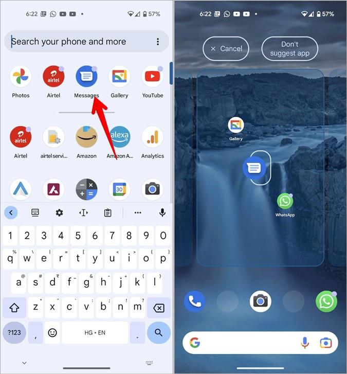 如何在 iPhone 和 Android 上將訊息應用程式圖示新增回主螢幕