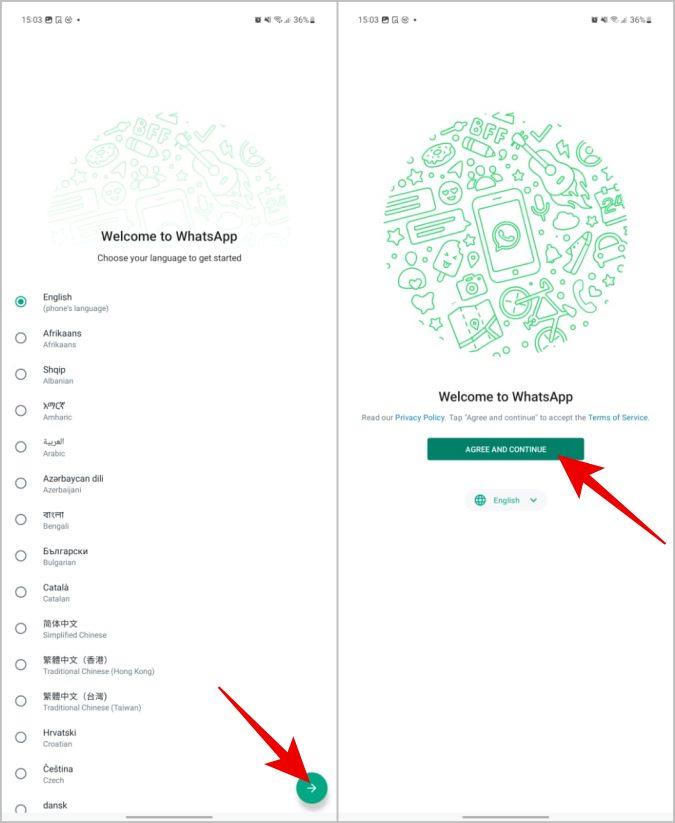 如何在兩支手機上使用同一個 WhatsApp 帳戶