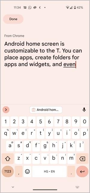 在 Android 13 中使用剪貼簿的 6 個技巧