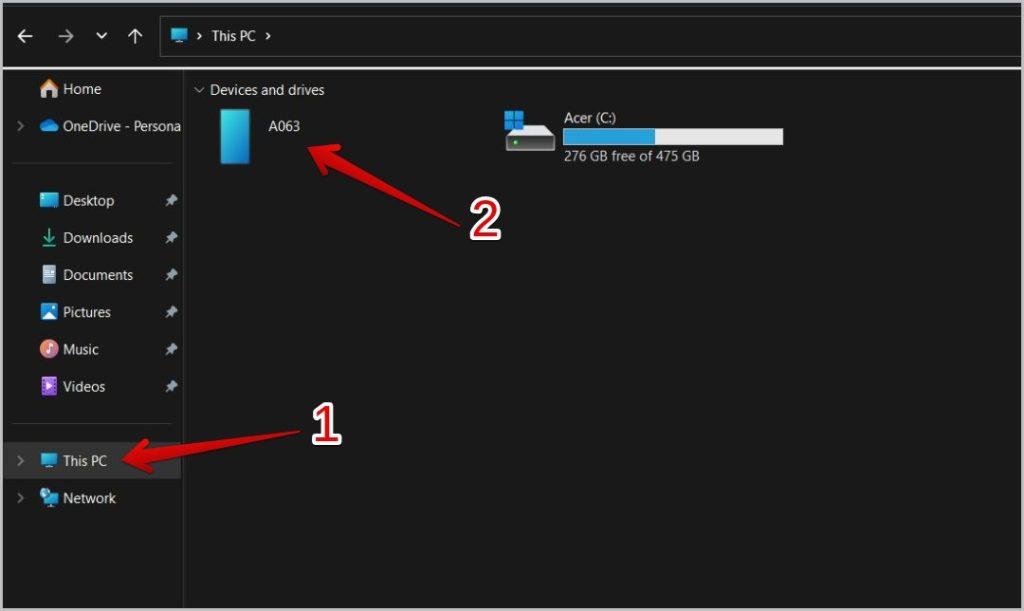 如何在 Android 和 Windows PC 之間共用資料夾
