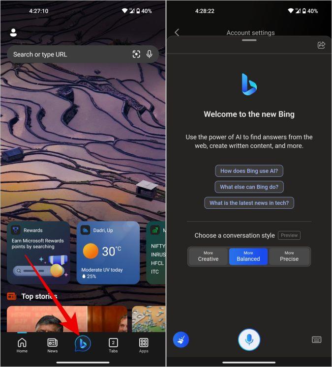 如何使用由 ChatGPT AI 提供支援的新 Bing 聊天