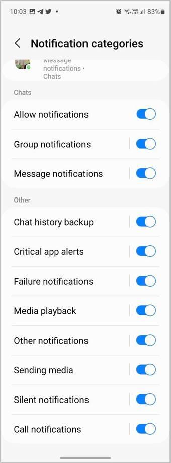 如何在 WhatsApp 上取消聊天、狀態、通話靜音