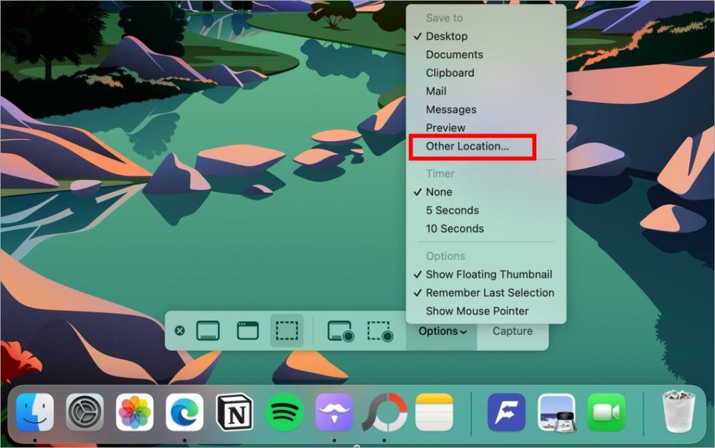 更改 Mac 上螢幕截圖儲存位置的 2 種方法