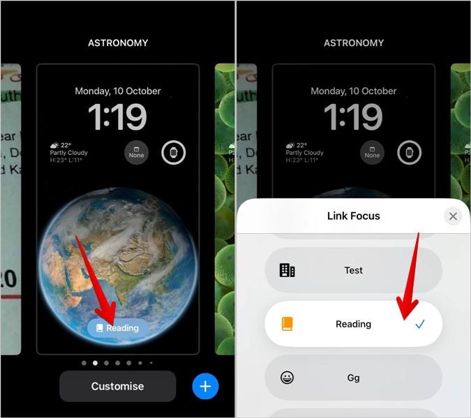 如何在 iPhone 上使用鎖定螢幕的對焦模式 (iOS 16)